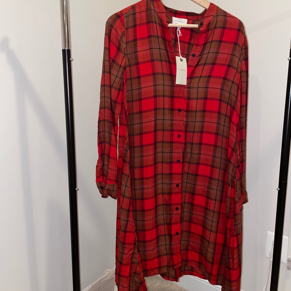 Lucky Brand NWT Flannel Dress